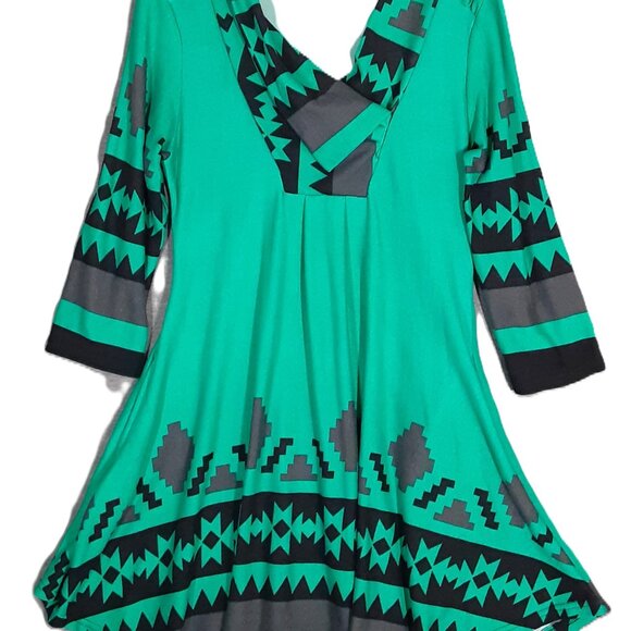 Reborn Woman's Dress Size XL, Long Sleeve Dress, Fall/Winter Dress, Knee Length - Picture 2 of 9